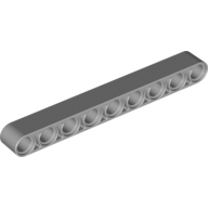 Lego rameno 1x9, světle modro šedá (4211866, 6102449)